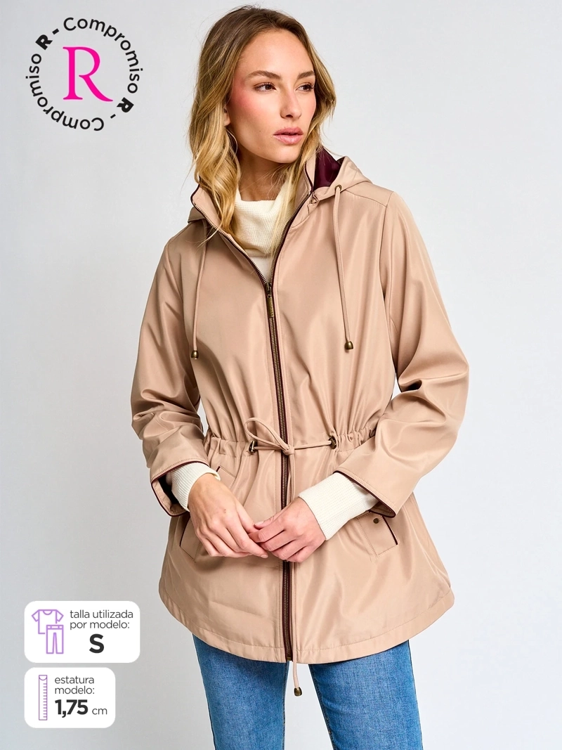 CHAQUETA MUJER AZIZ LIVIANA CORTA - 1