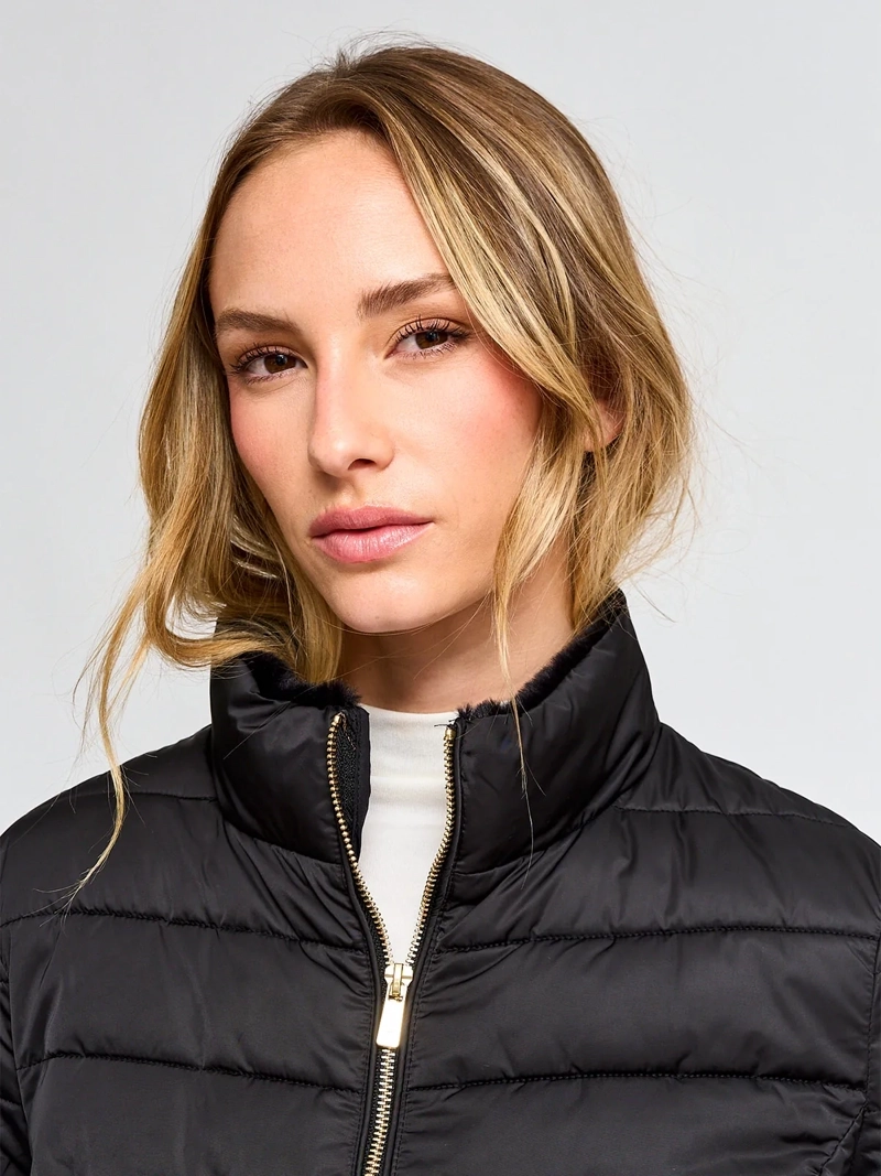 PARKA MUJER CACHAREL CUELLO ALTO - 3