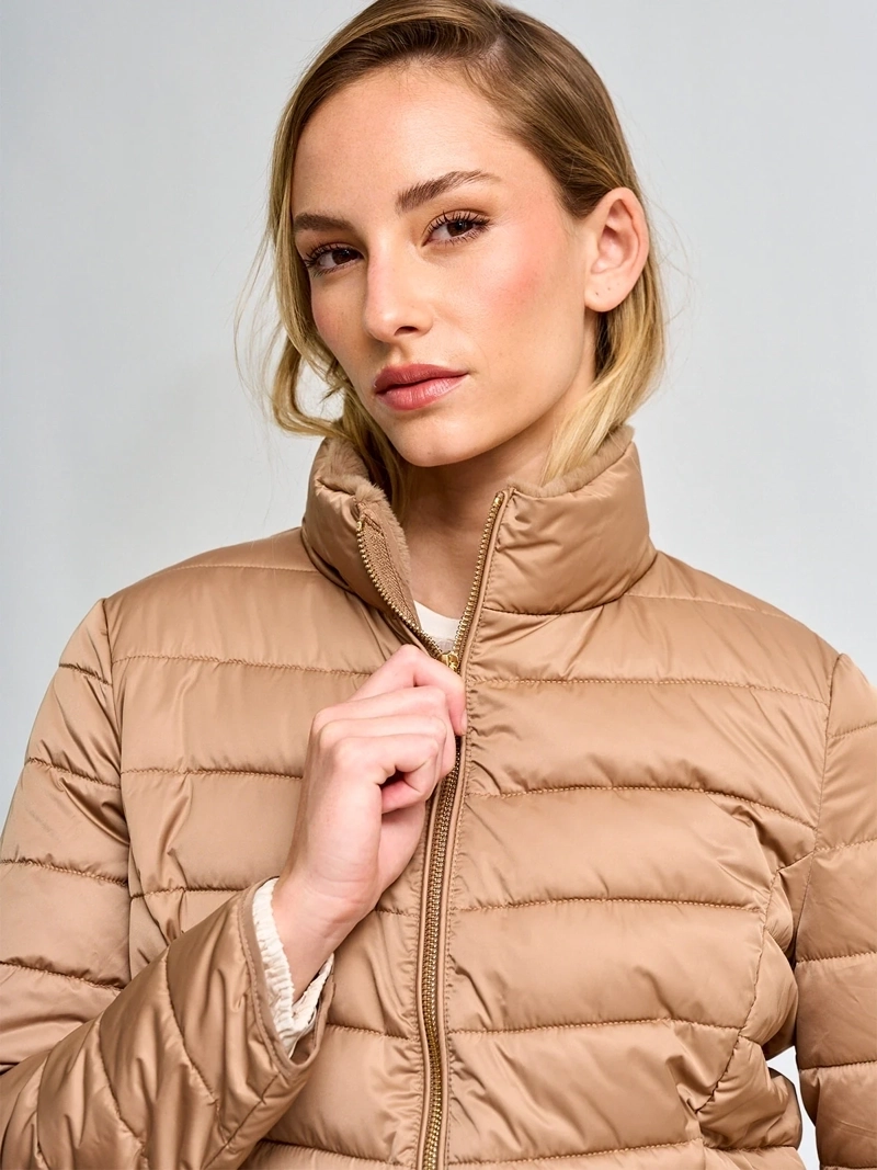 PARKA MUJER CACHAREL CUELLO ALTO - 3