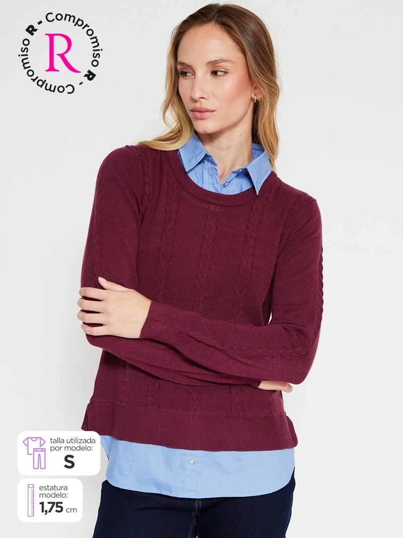 SWEATER MUJER REGATTA TWINSET - 1