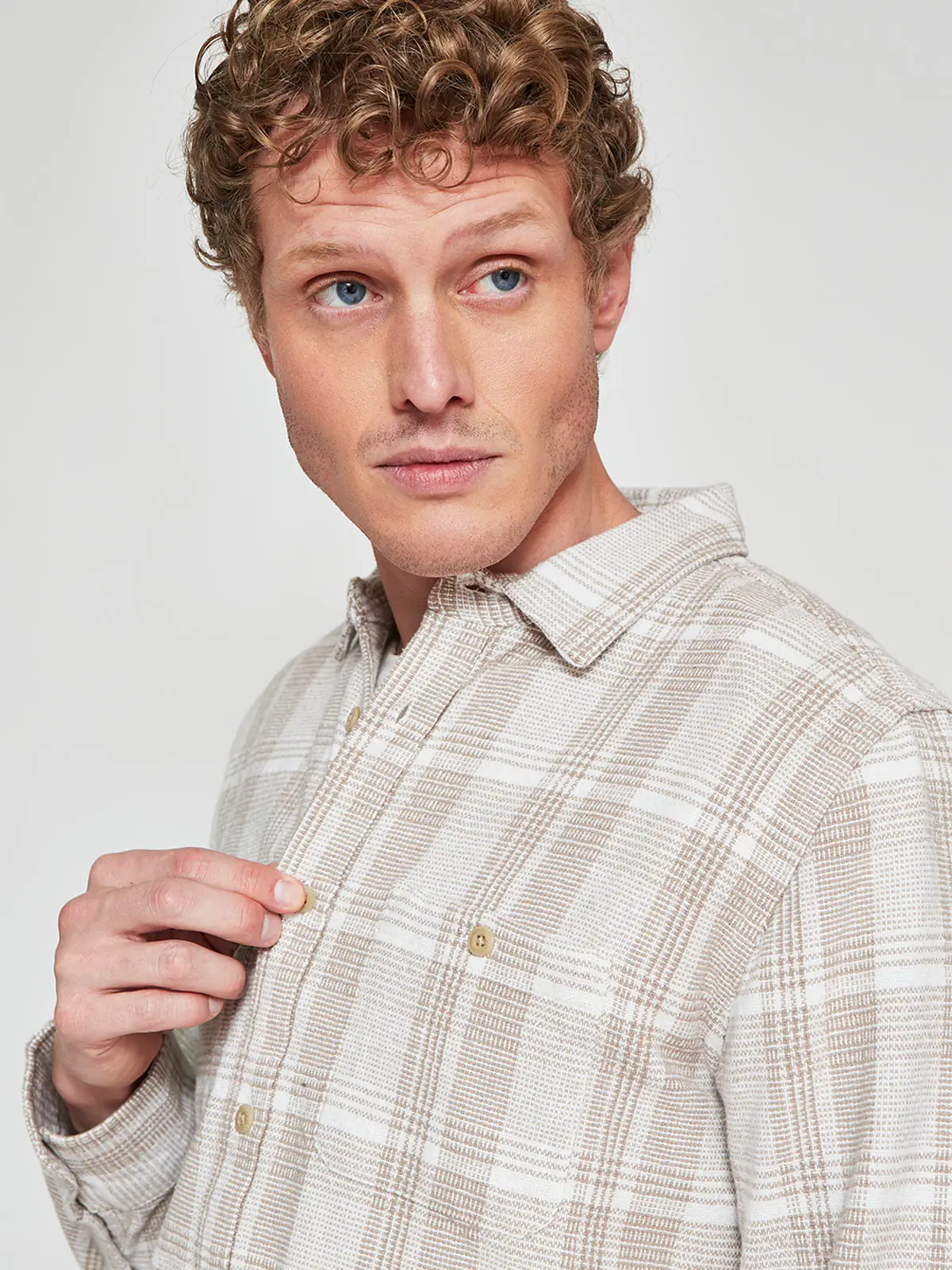 CAMISA HOMBRE ROBERT LEWIS ALGODÓN MANGA LARGA - 3