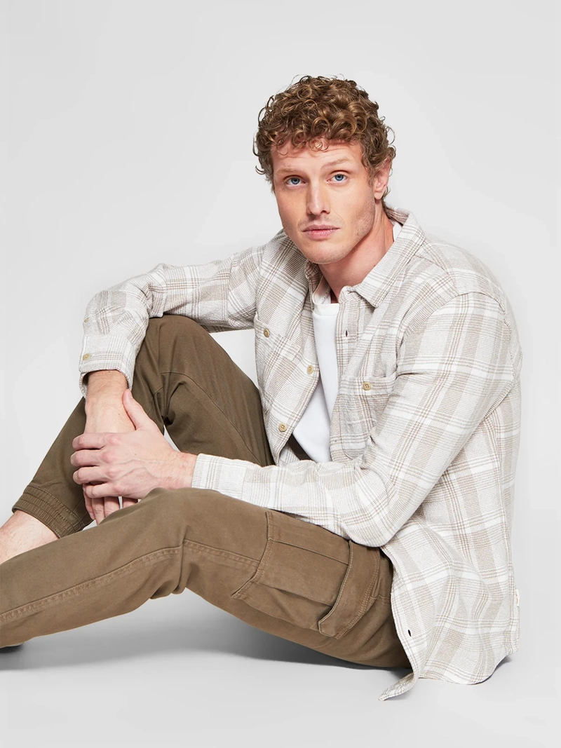 CAMISA HOMBRE ROBERT LEWIS ALGODÓN MANGA LARGA - 4