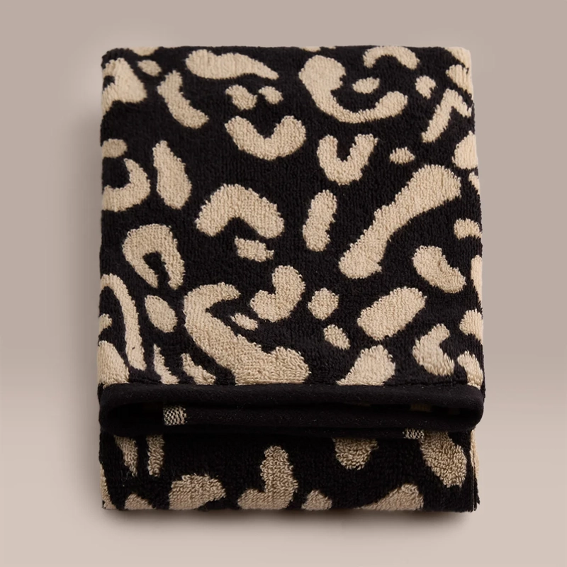 TOALLA DE MANO RIPLEY HOME ANIMAL PRINT BLANCO - 1