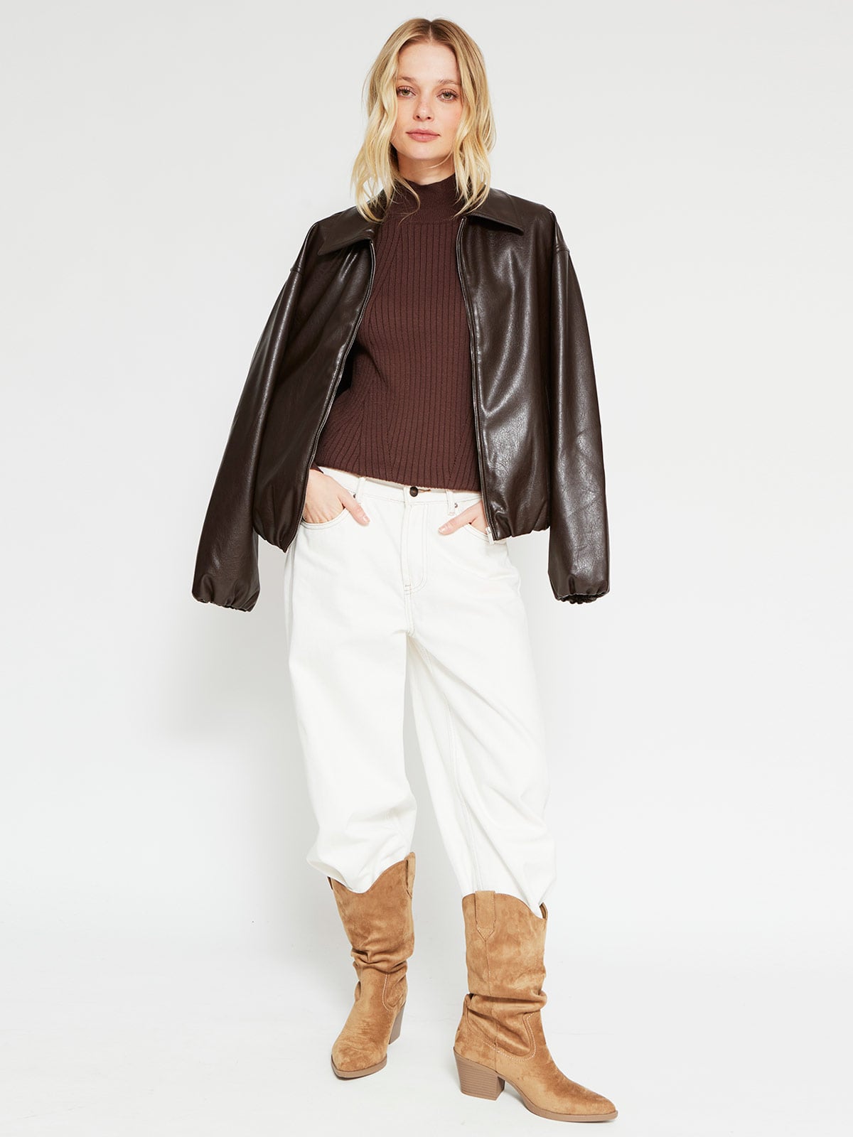 SWEATER MUJER BARBADOS CUELLO ALTO - 4