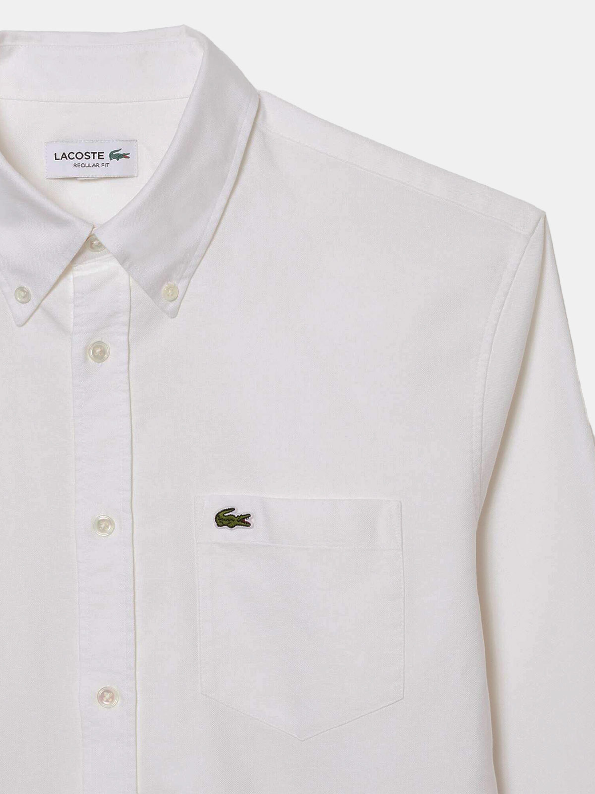 CAMISA HOMBRE LACOSTE ALGODÓN MANGA LARGA - 4