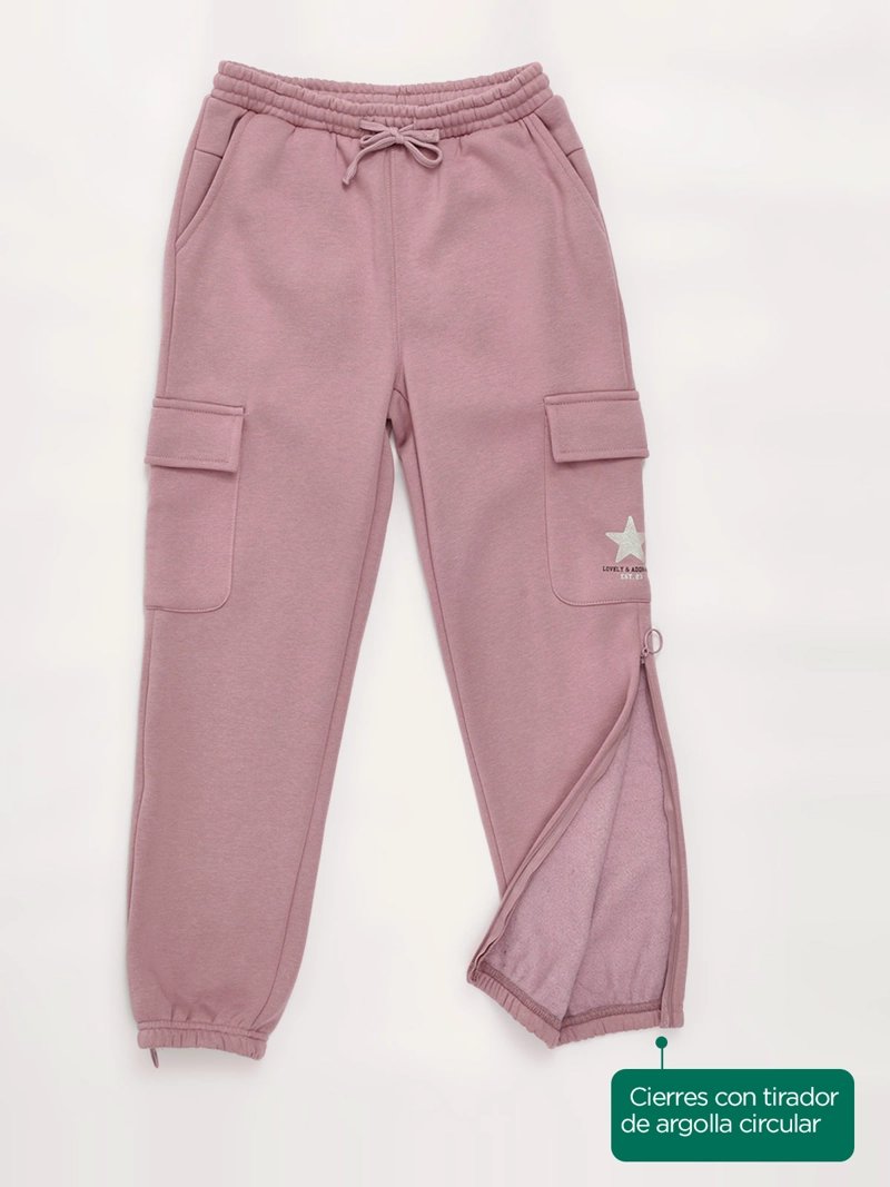 PANTALÓN DE BUZO NIÑA HARVEST COLECCIÓN DISEÑADO PARA TODOS JUNTO A TELETÓN - 4
