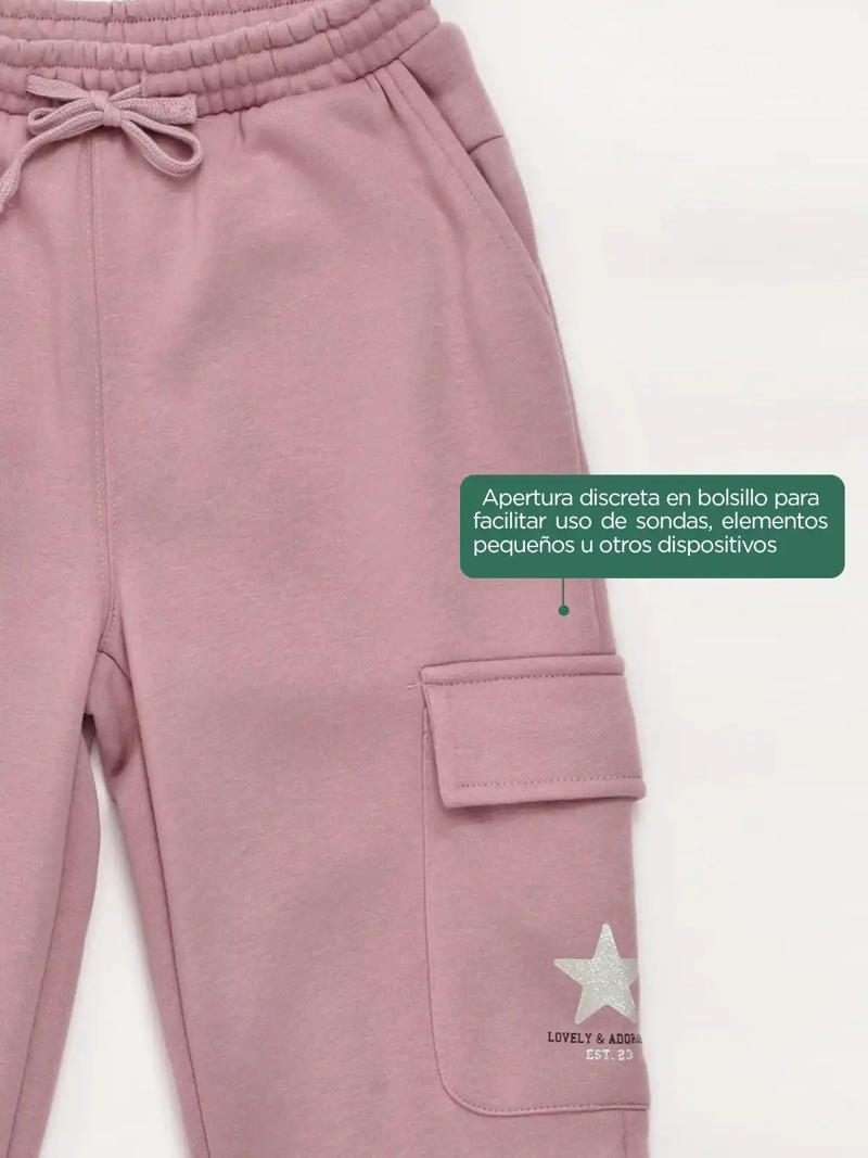 PANTALÓN DE BUZO NIÑA HARVEST COLECCIÓN DISEÑADO PARA TODOS JUNTO A TELETÓN - 7