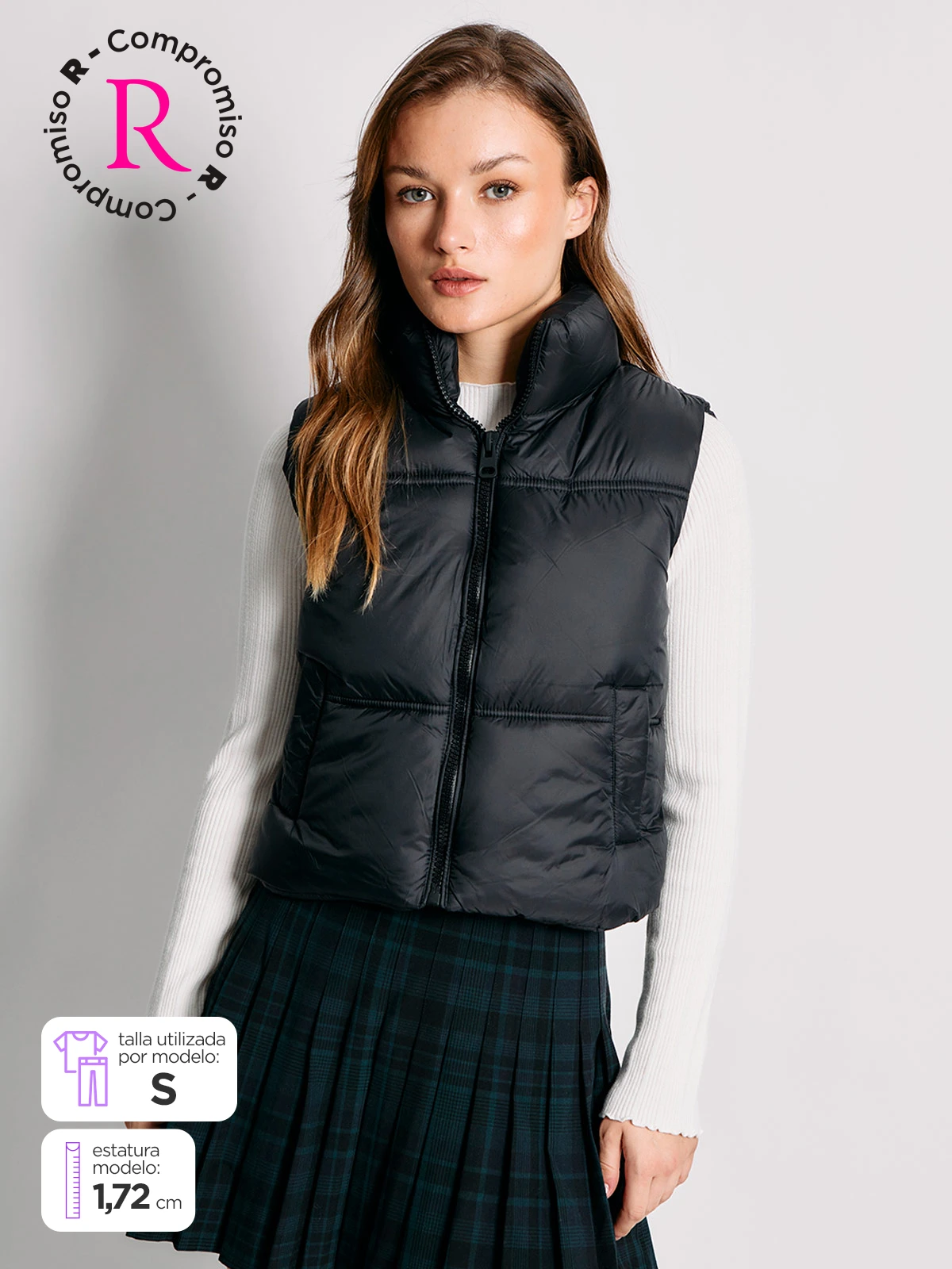PARKA MUJER INDEX SIN MANGAS CORTA - 1