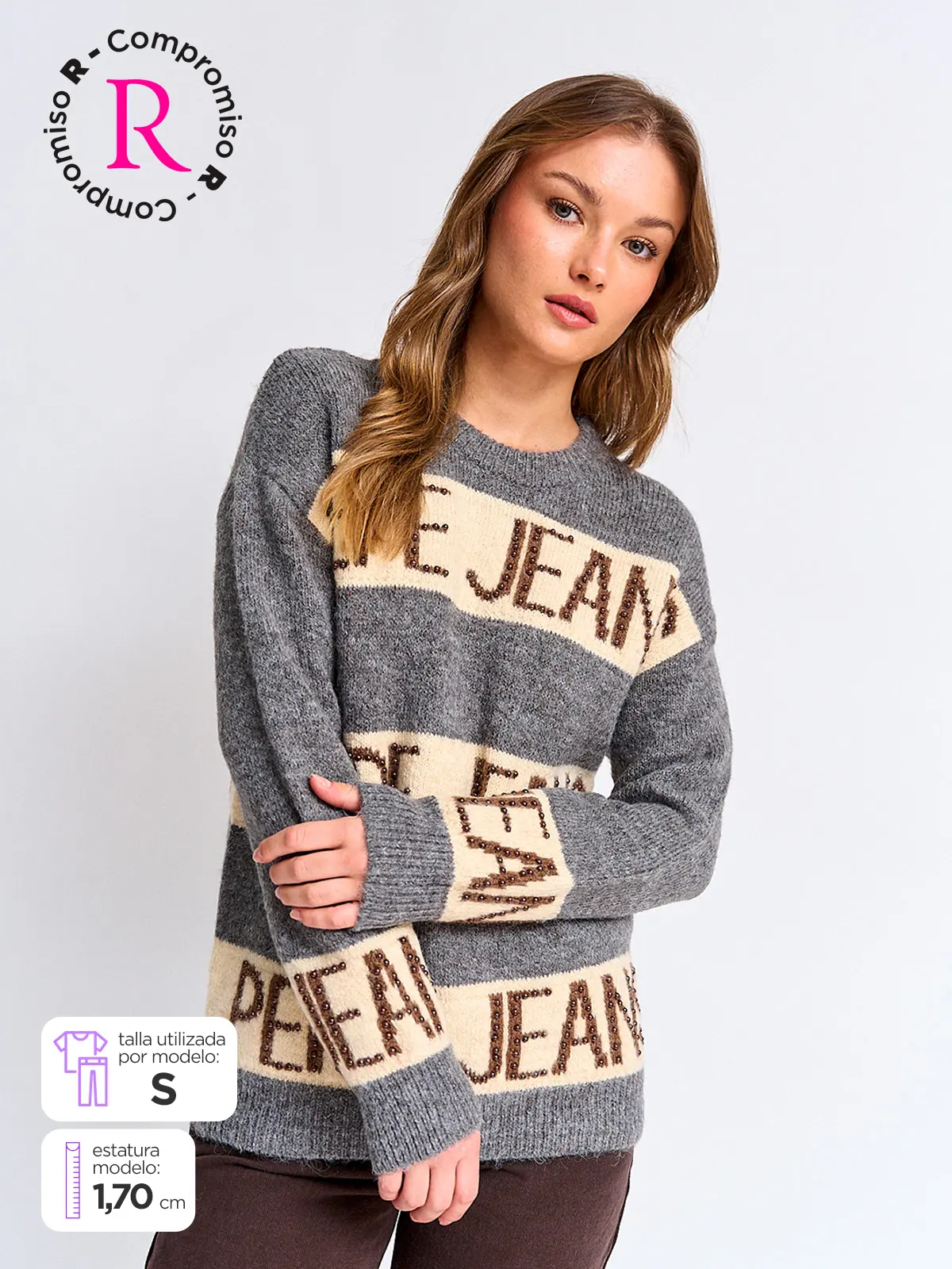 SWEATER MUJER PEPE JEANS LANA - 1
