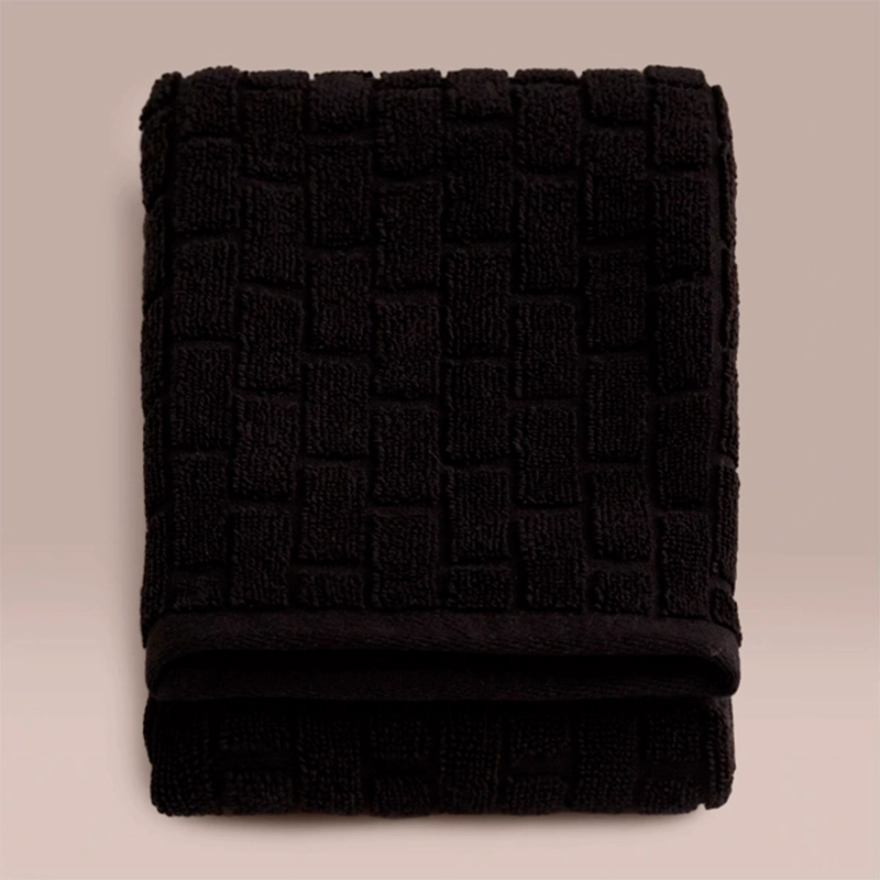 TOALLA DE MANO RIPLEY HOME BRICKS NEGRO - 1