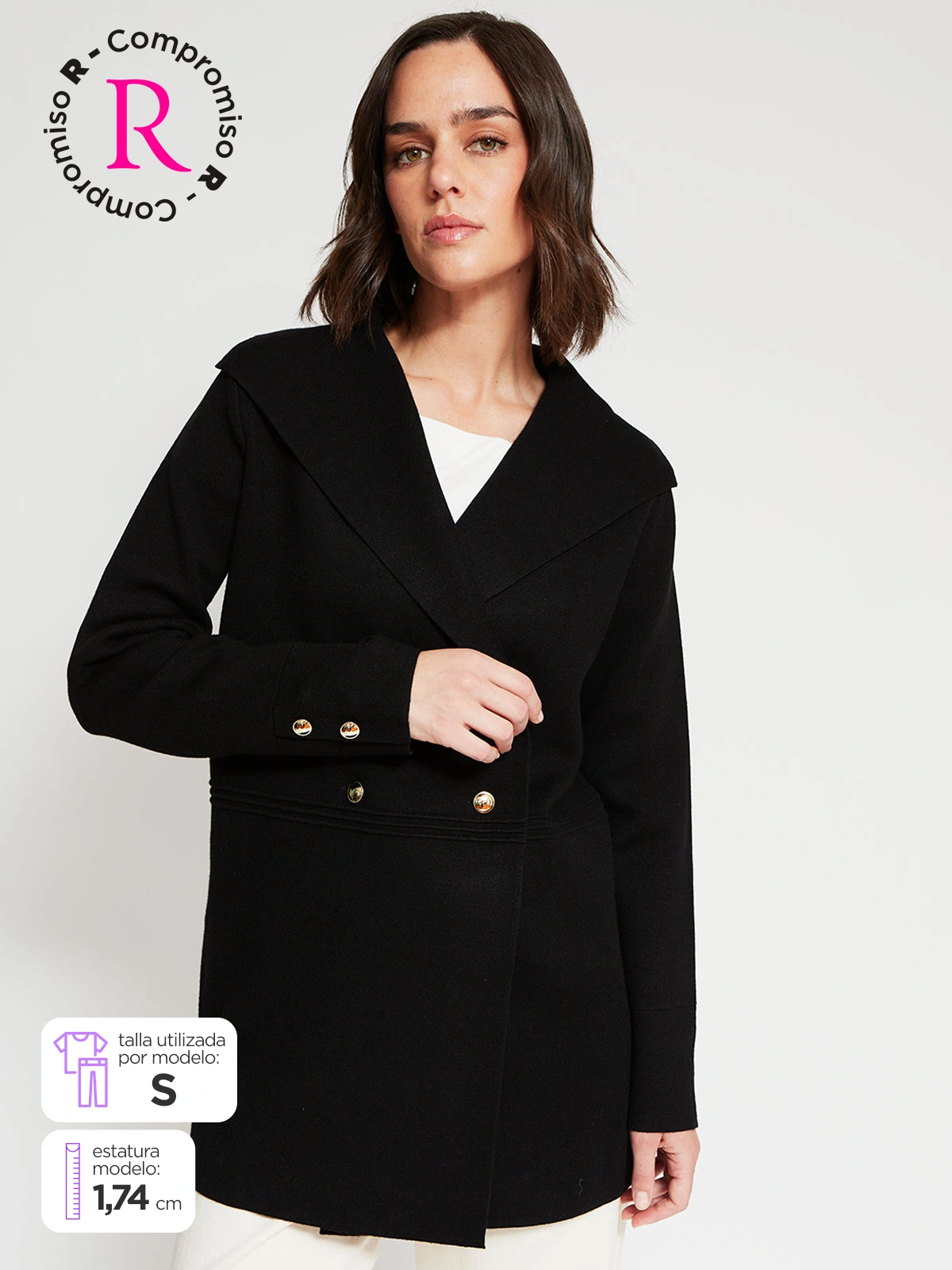 CACHAREL CARDIGAN MUJER CACHAREL LARGO BOTONES