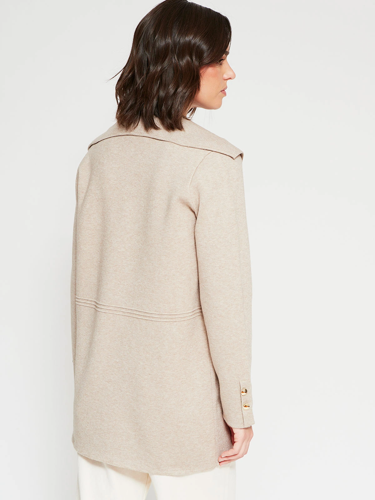 CARDIGAN MUJER CACHAREL LARGO BOTONES - 2