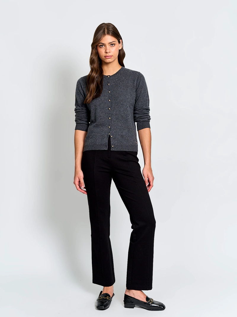 CARDIGAN MUJER CACHAREL LANA BOTONES - 4
