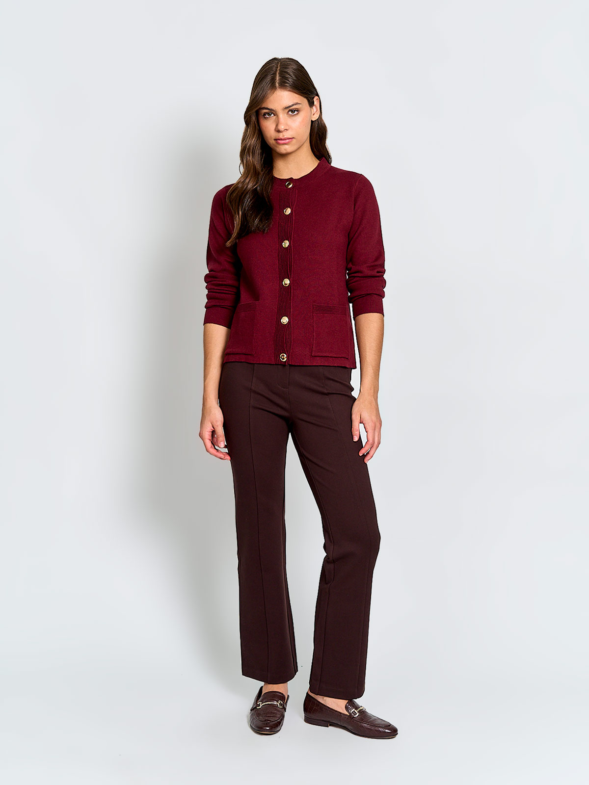 CARDIGAN MUJER CACHAREL BOTONES - 4
