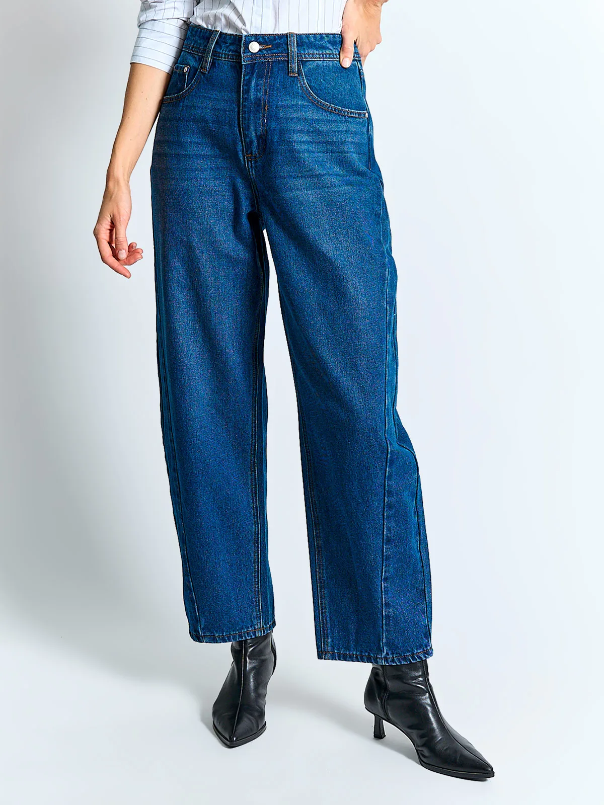 JEANS MUJER MARQUIS ALGODÓN BARREL - 2