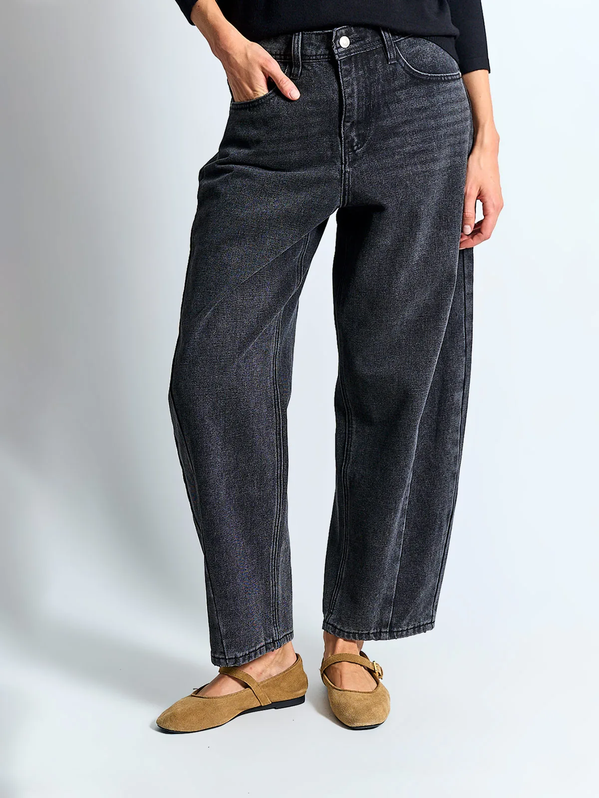 JEANS MUJER MARQUIS ALGODÓN BARREL - 2