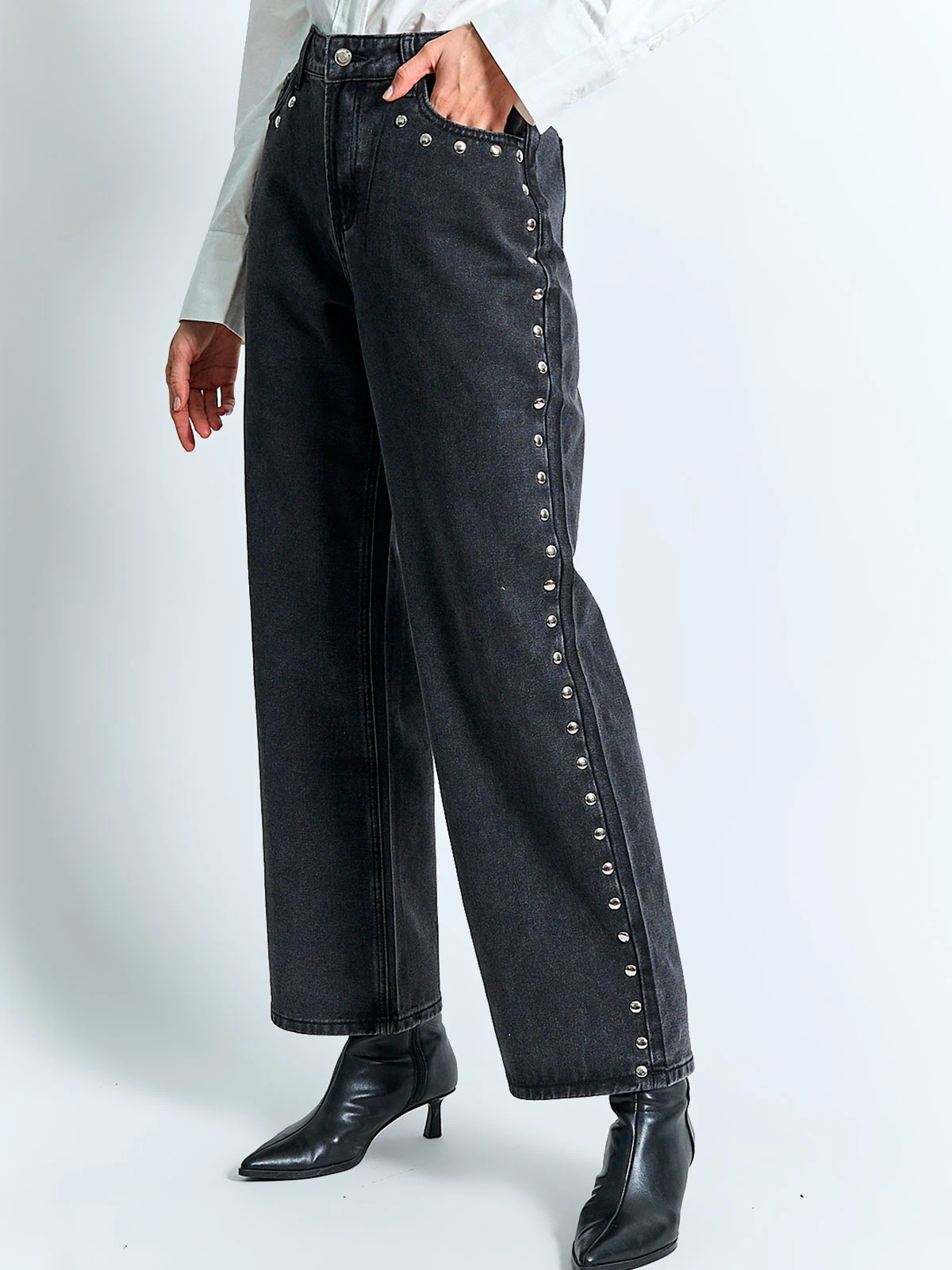 JEANS MUJER MARQUIS ALGODÓN TACHAS - 2