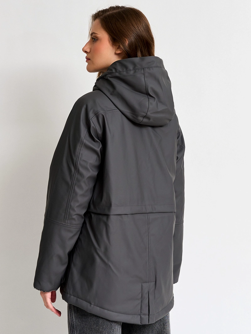 CHAQUETA MUJER INDEX IMPERMEABLE PELUDO - 2