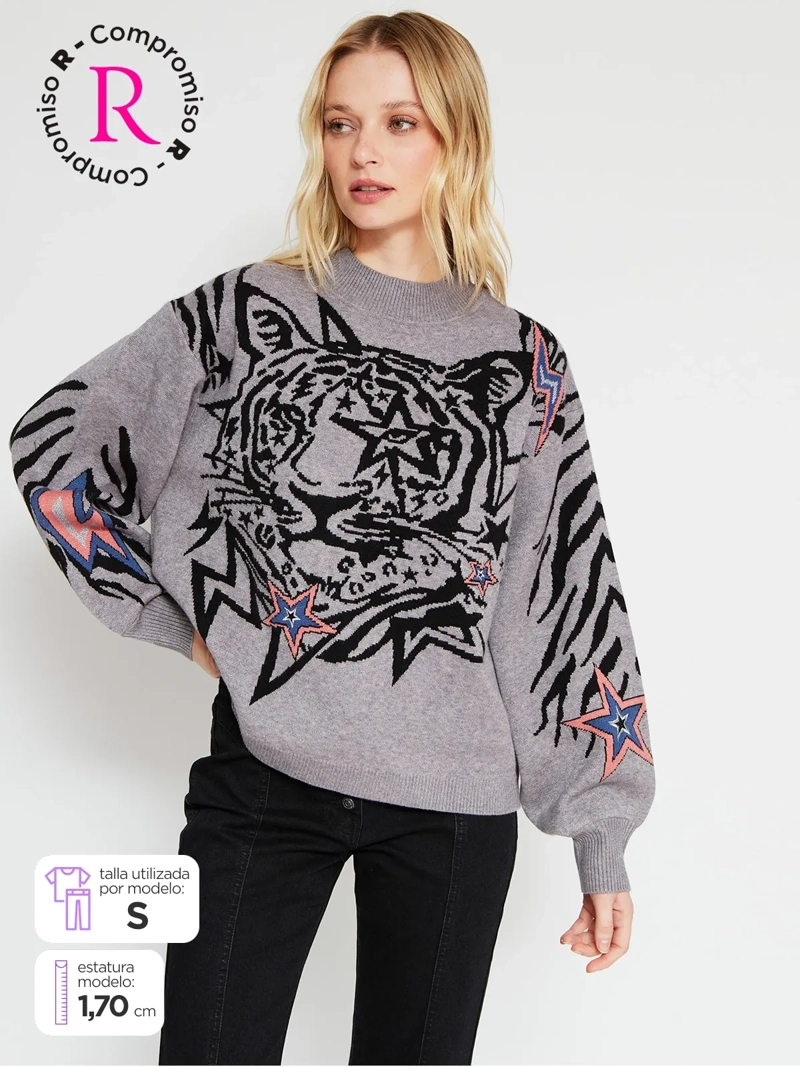 SWEATER MUJER BARBADOS DISEÑO - 1