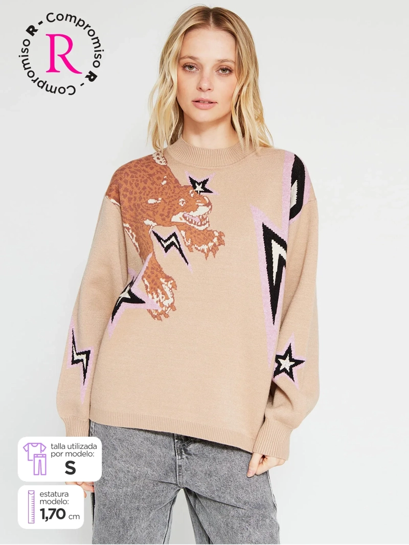 SWEATER MUJER BARBADOS DISEÑO - 1