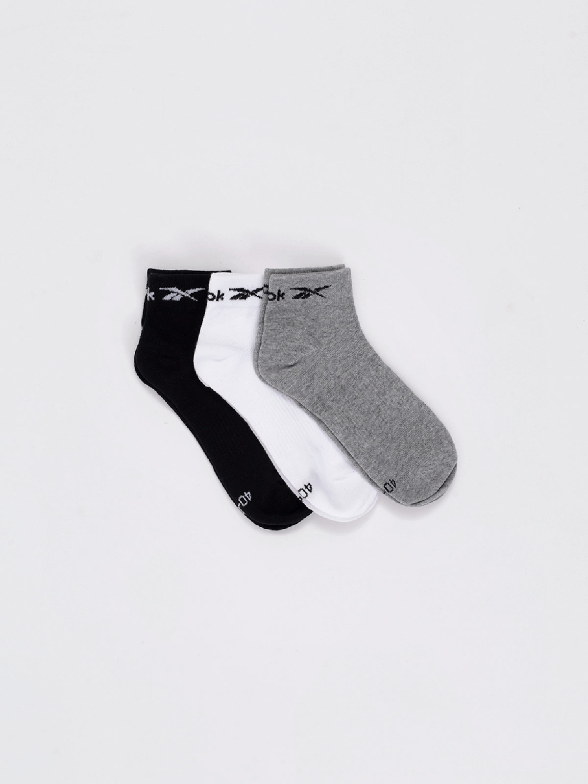 CALCETINES REEBOK CORE ANKLE GRIS - 2