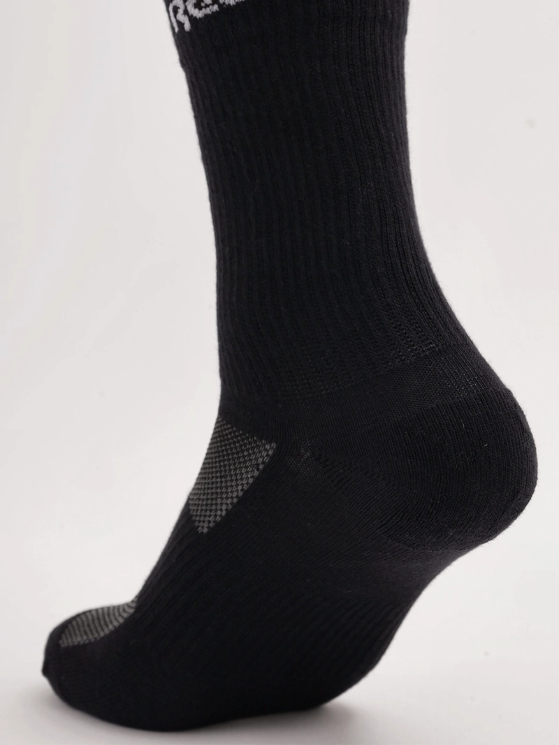 CALCETINES REEBOK MID CREW NEGRO - 5