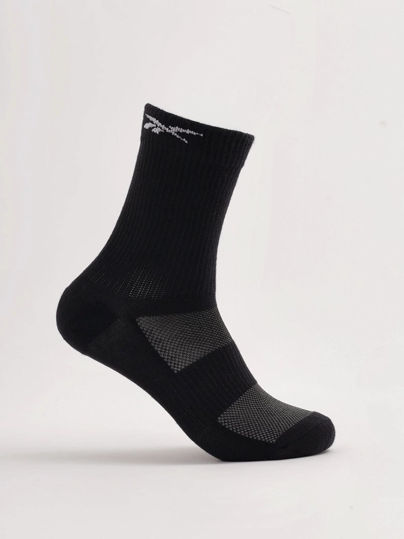 CALCETINES REEBOK MID CREW NEGRO - 2