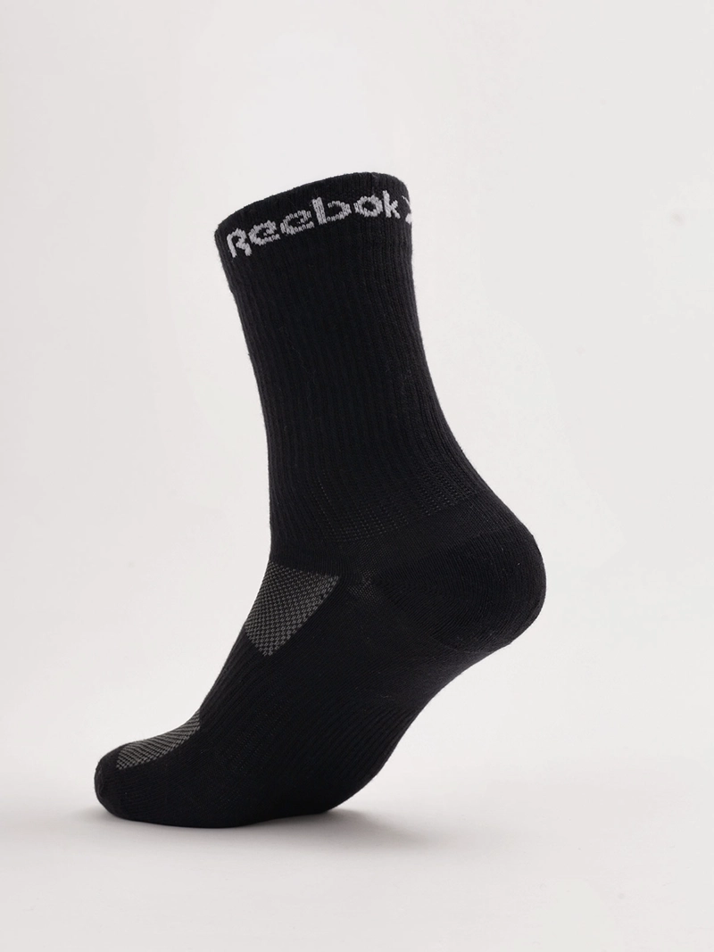CALCETINES REEBOK MID CREW NEGRO - 3