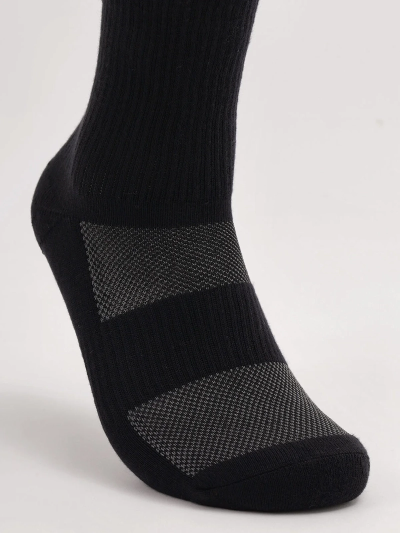 CALCETINES REEBOK MID CREW NEGRO - 4