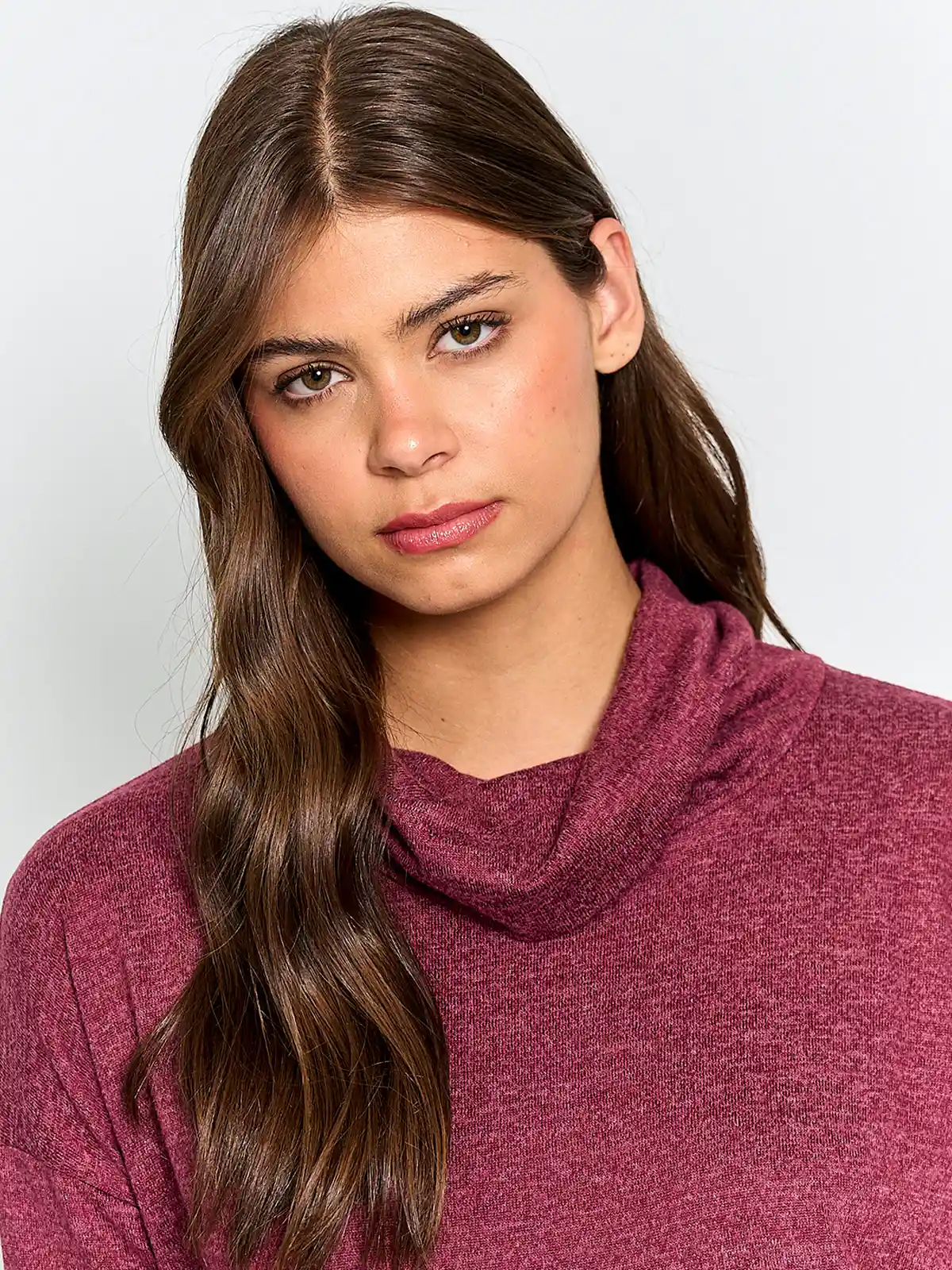 POLERA MUJER AZIZ MANGA LARGA BÁSICA - 3