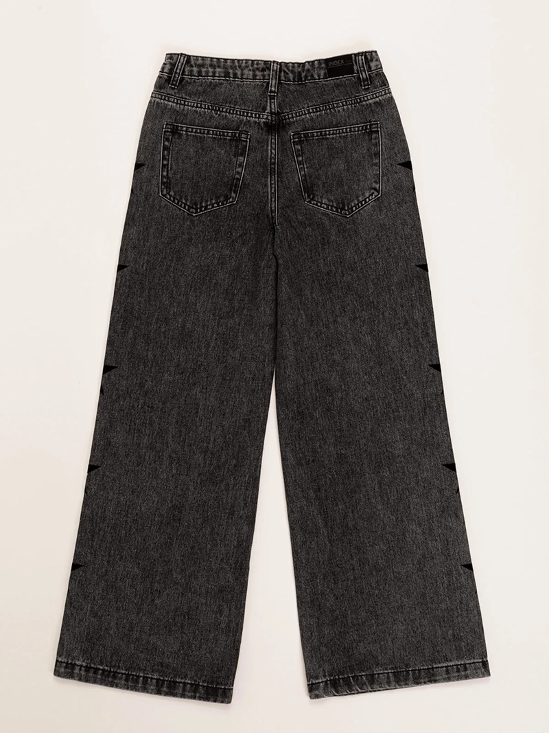 JEANS NÑA INDEX FIT WIDE ESTRELLAS - 2