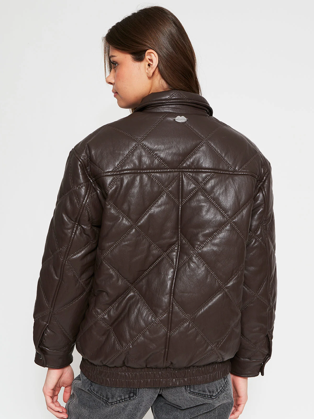 CHAQUETA MUJER BARBADOS EFECTO PIEL - 2