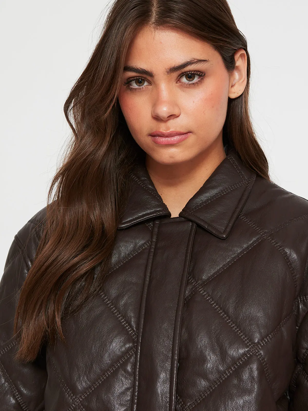 CHAQUETA MUJER BARBADOS EFECTO PIEL - 3