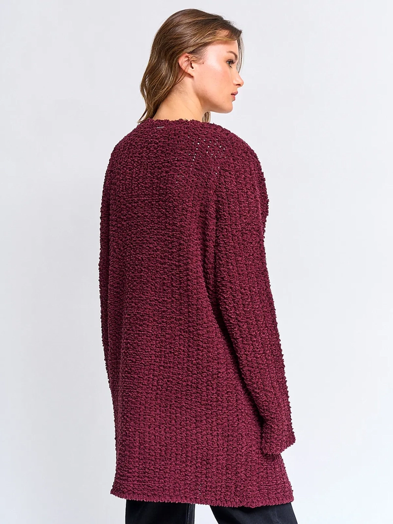 CARDIGAN MUJER BARBADOS CHENILLE - 2