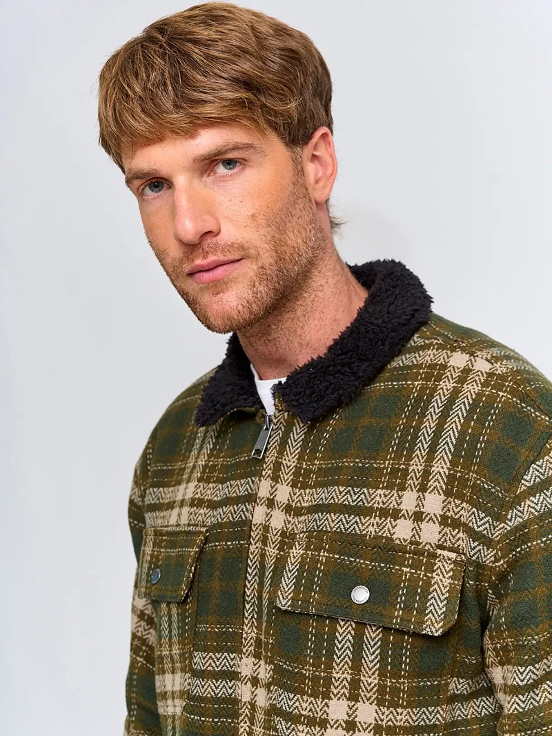 CHAQUETA HOMBRE AEROPOSTALE ALGODÓN CHIPORRO - 3