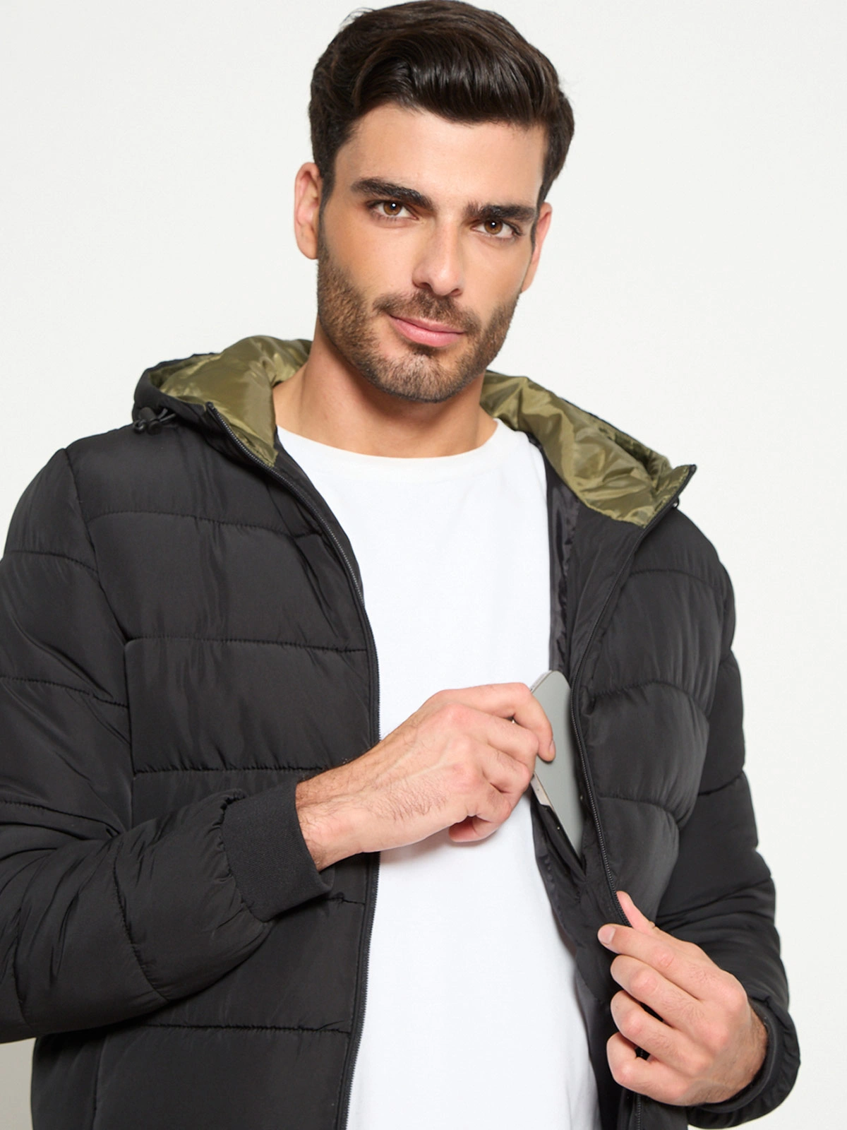 PARKA HOMBRE PEPE JEANS PUFFER BÁSICA CAPUCHA - 3