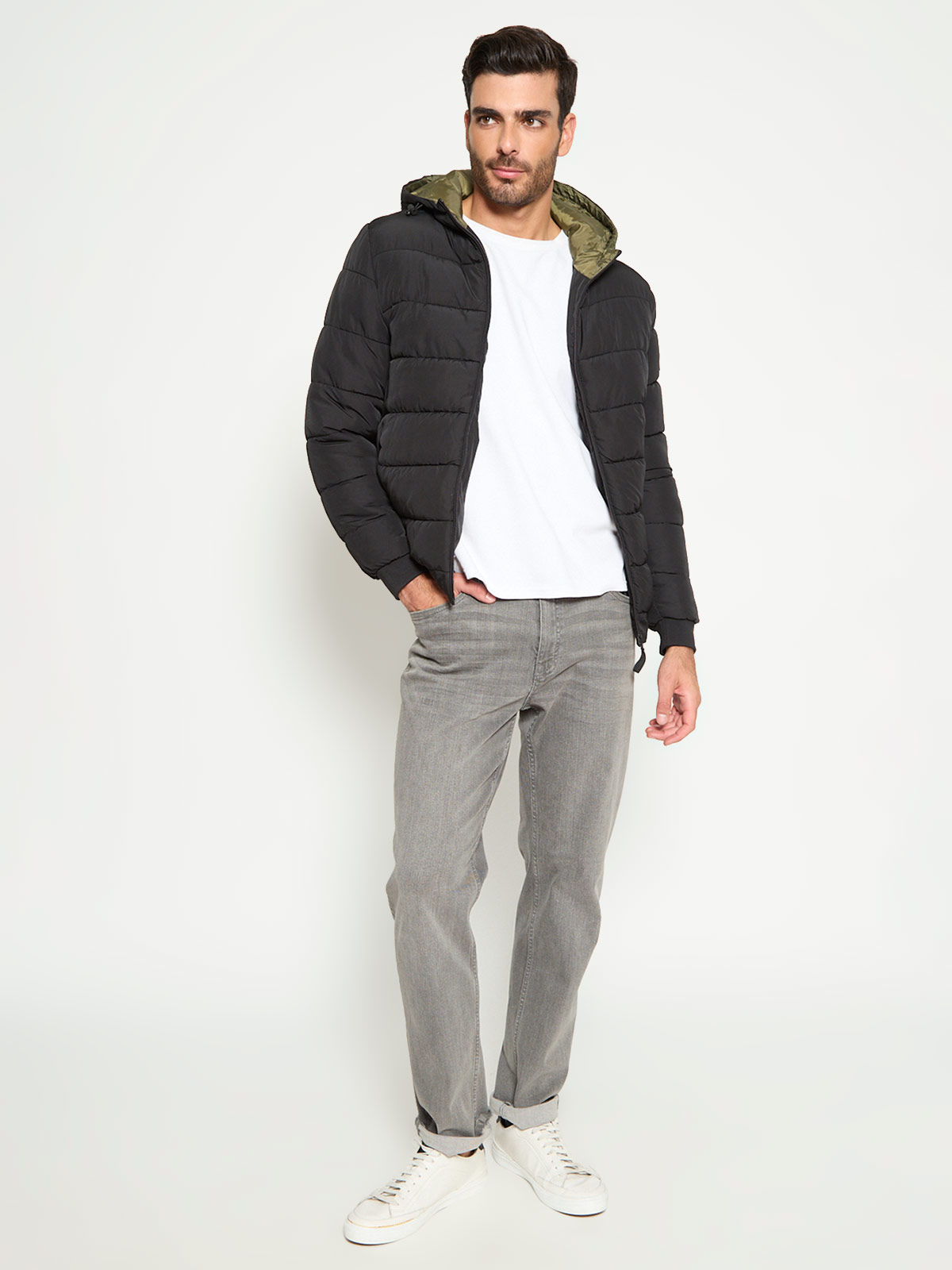 PARKA HOMBRE PEPE JEANS PUFFER BÁSICA CAPUCHA - 4