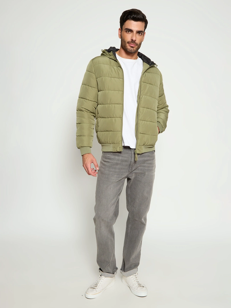 PARKA HOMBRE PEPE JEANS PUFFER BÁSICA CAPUCHA - 4