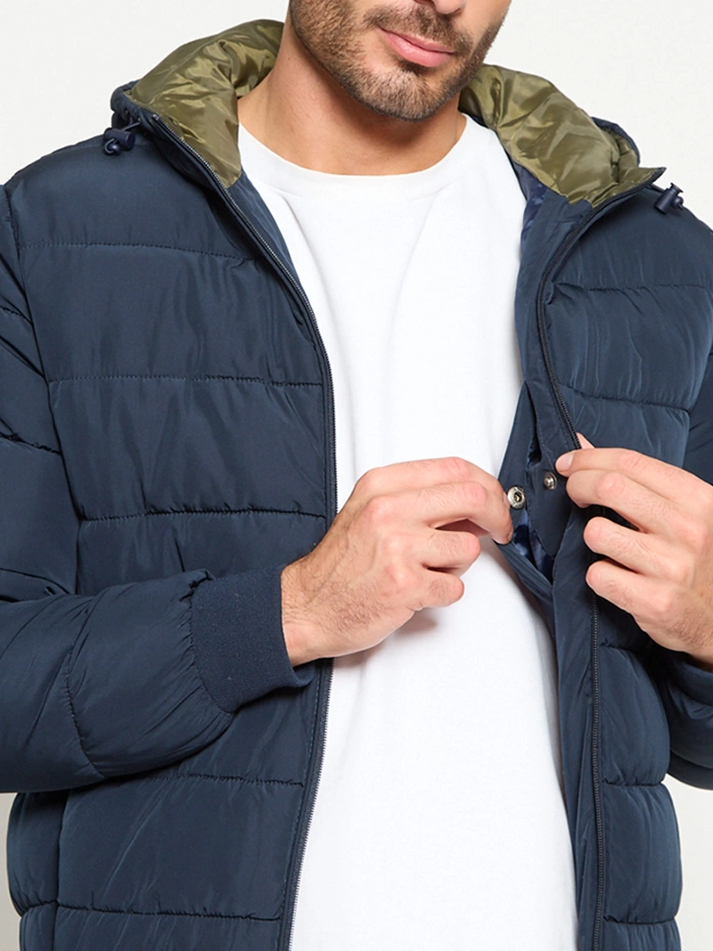 PARKA HOMBRE PEPE JEANS PUFFER BÁSICA CAPUCHA - 3