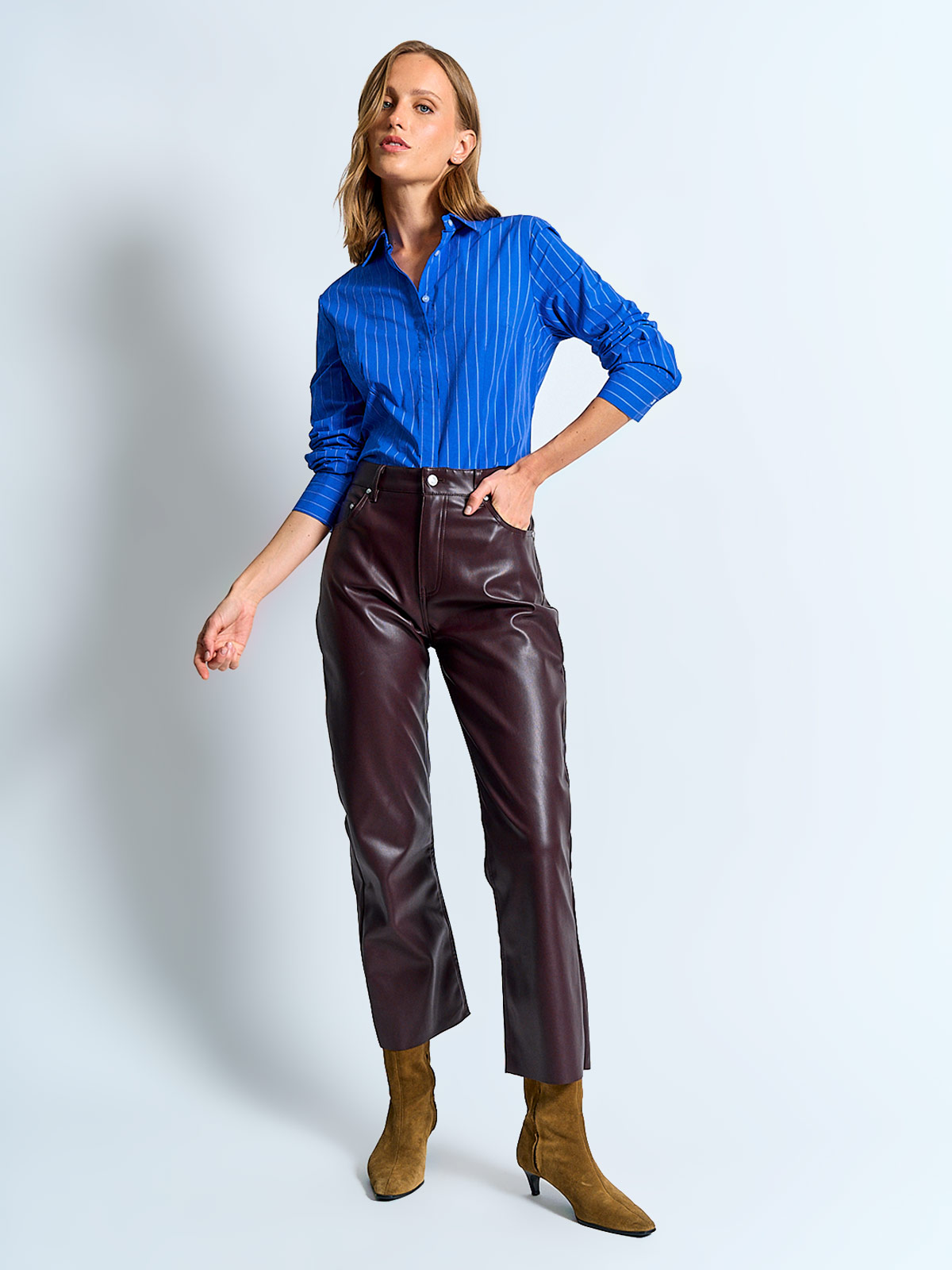 BLUSA MUJER MARQUIS ALGODÓN CAMISERA - 4
