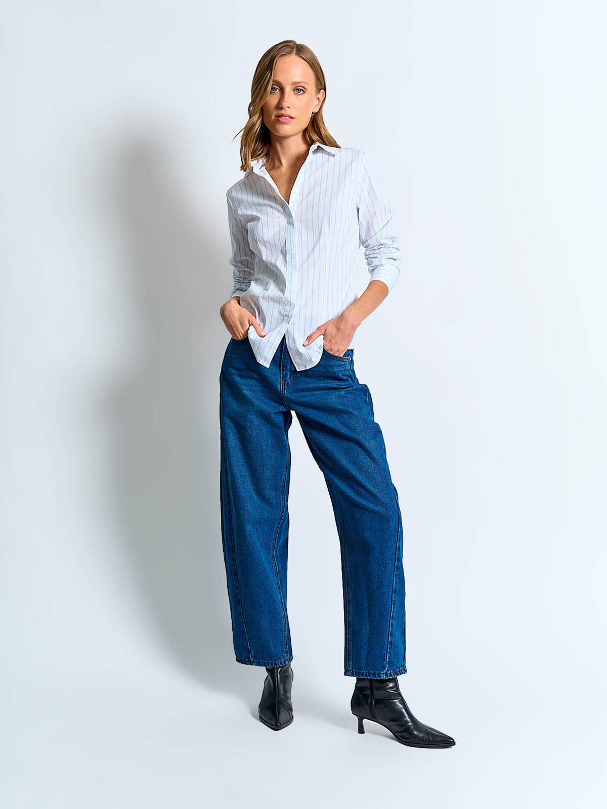 BLUSA MUJER MARQUIS ALGODÓN CAMISERA - 4