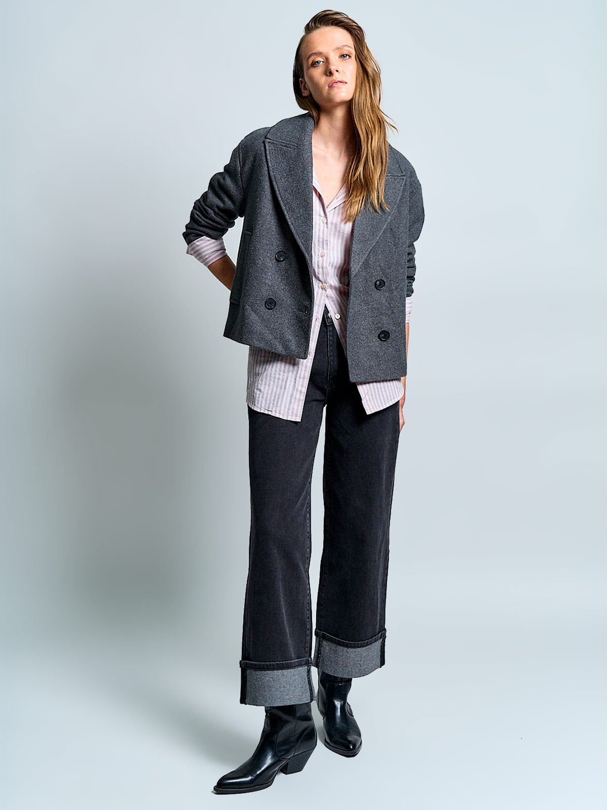 BLUSA MUJER MARQUIS ALGODÓN CAMISERA - 4