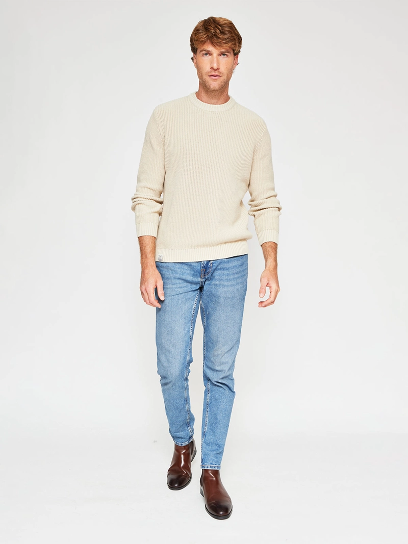 SWEATER HOMBRE PEPE JEANS ALGODÓN CUELLO REDONDO - 4
