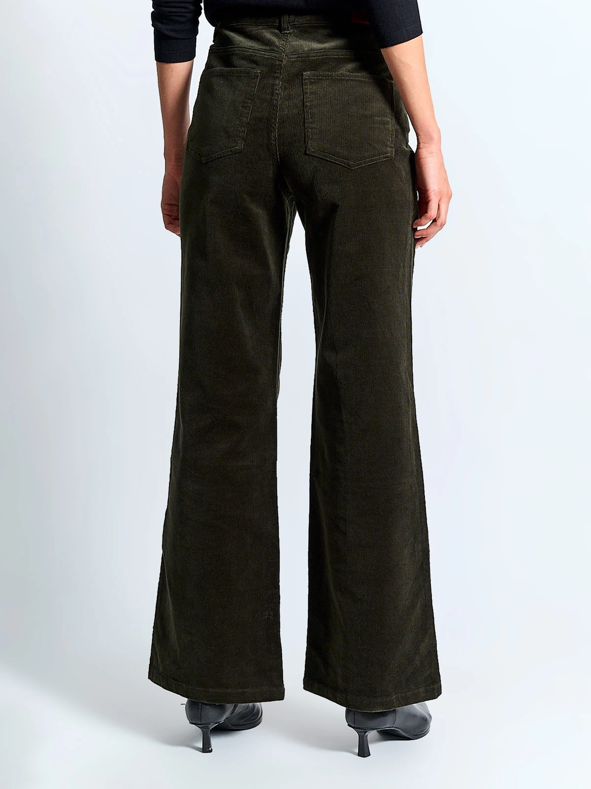 PANTALÓN MUJER MARQUIS ALGODÓN COTELÉ WIDE LEG - 3
