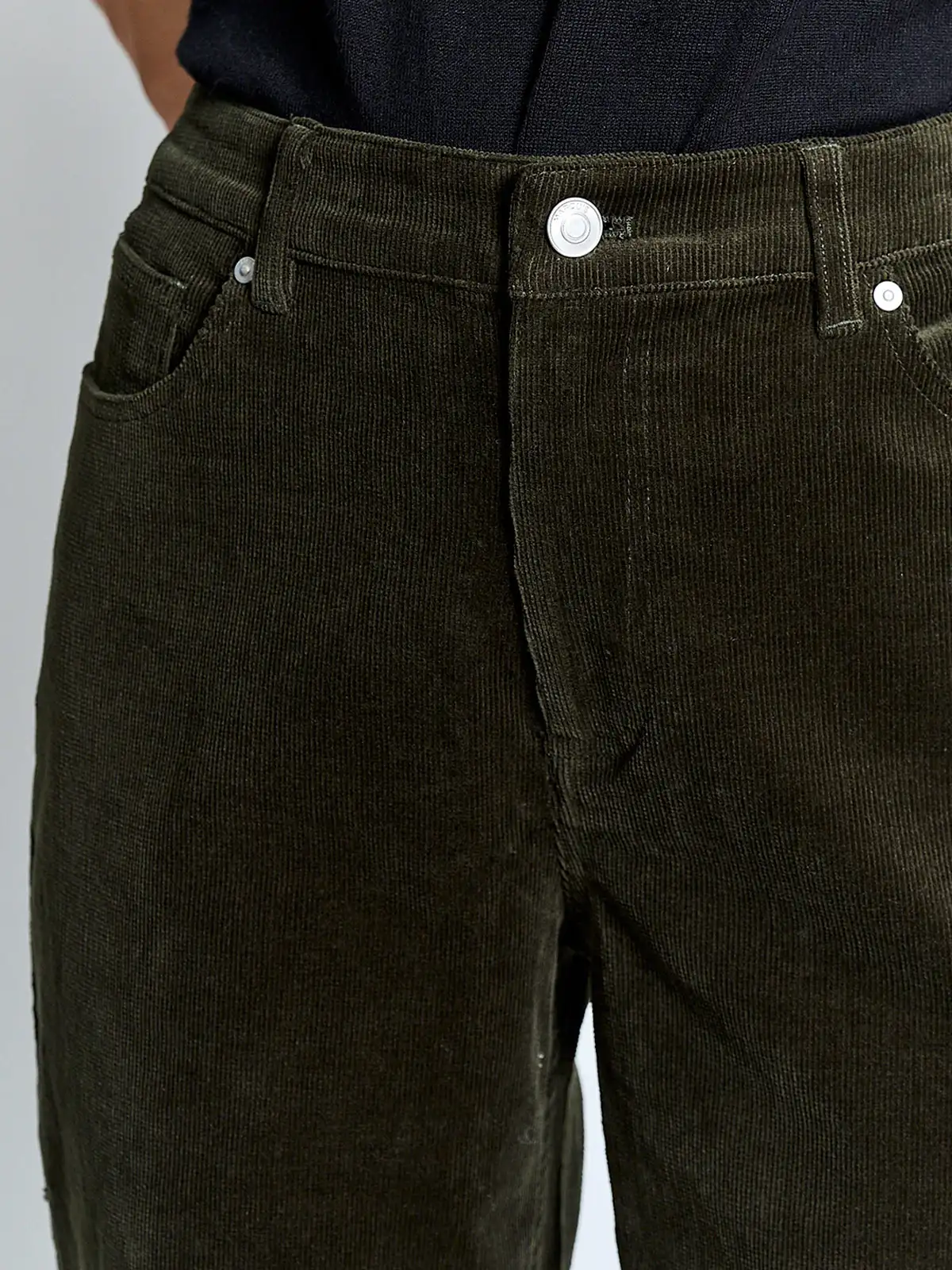 PANTALÓN MUJER MARQUIS ALGODÓN COTELÉ WIDE LEG - 4