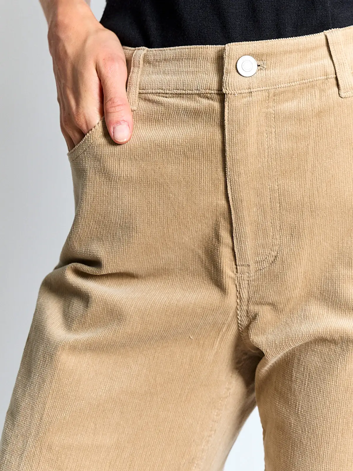 PANTALÓN MUJER MARQUIS ALGODÓN COTELÉ WIDE LEG - 4