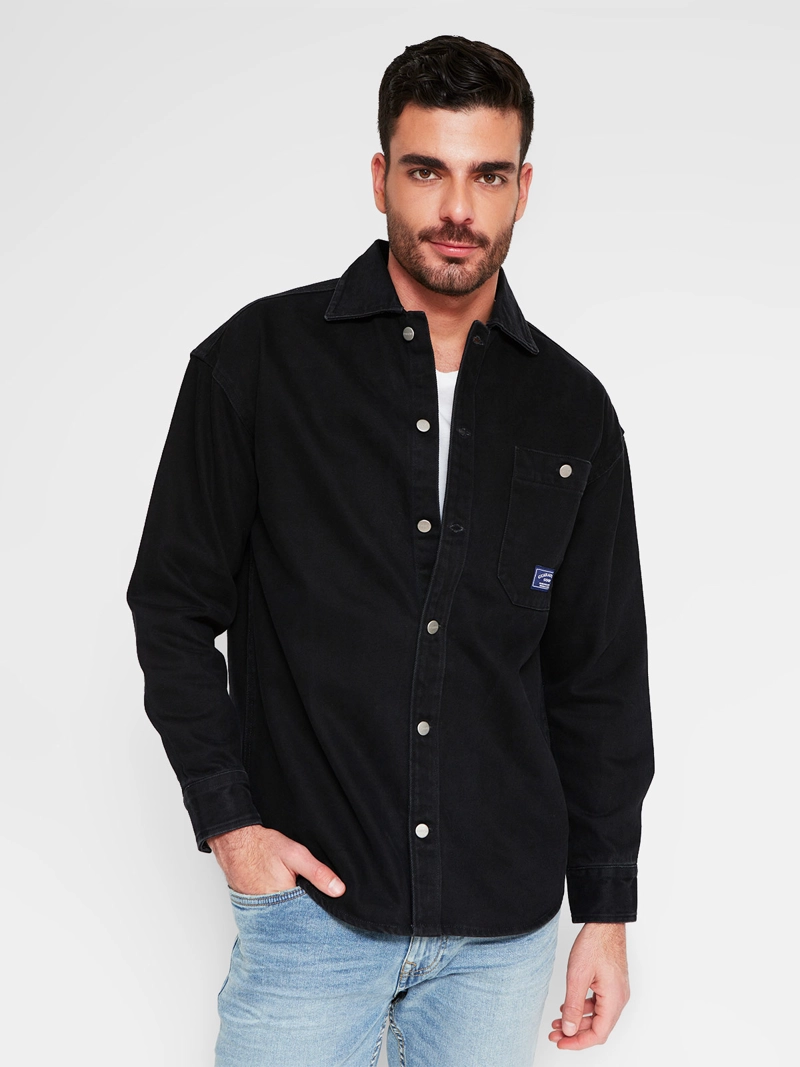 SOBRECAMISA HOMBRE BARBADOS ALGODÓN MANGA LARGA DENIM