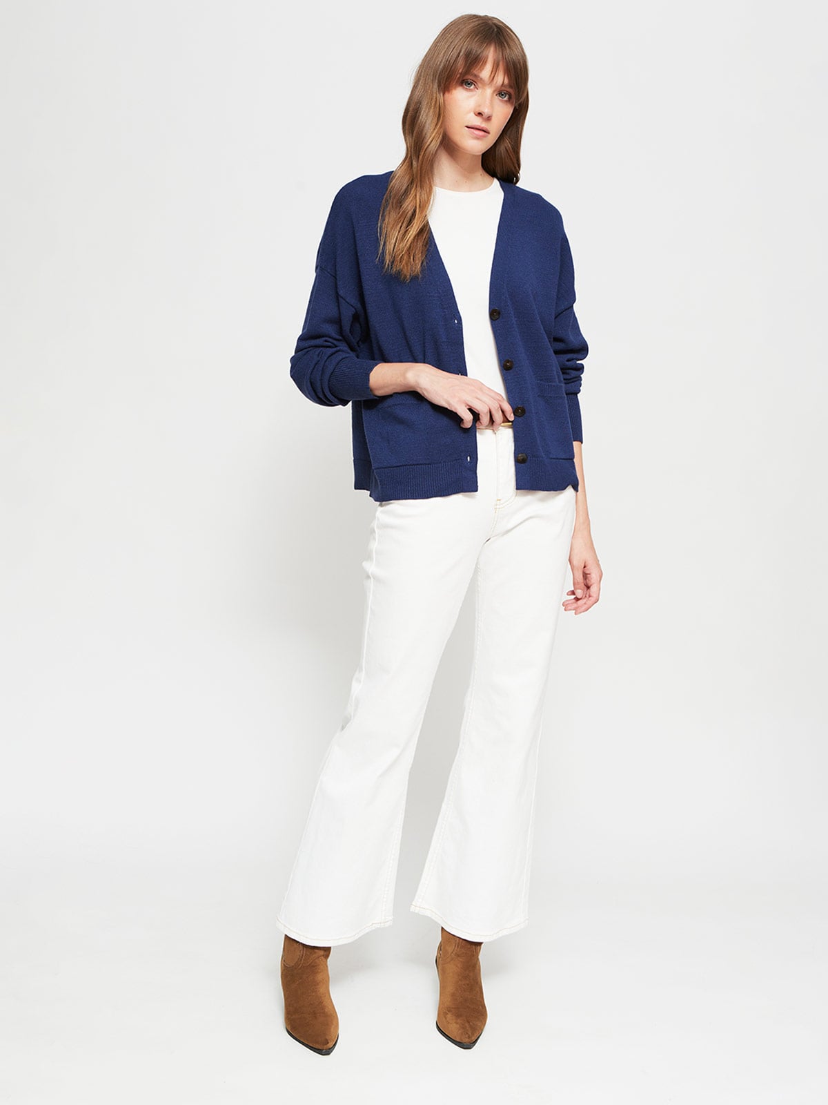 CARDIGAN MUJER REGATTA ESPALDA EN V - 4