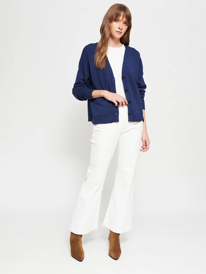 CARDIGAN MUJER REGATTA ESPALDA EN V - 4