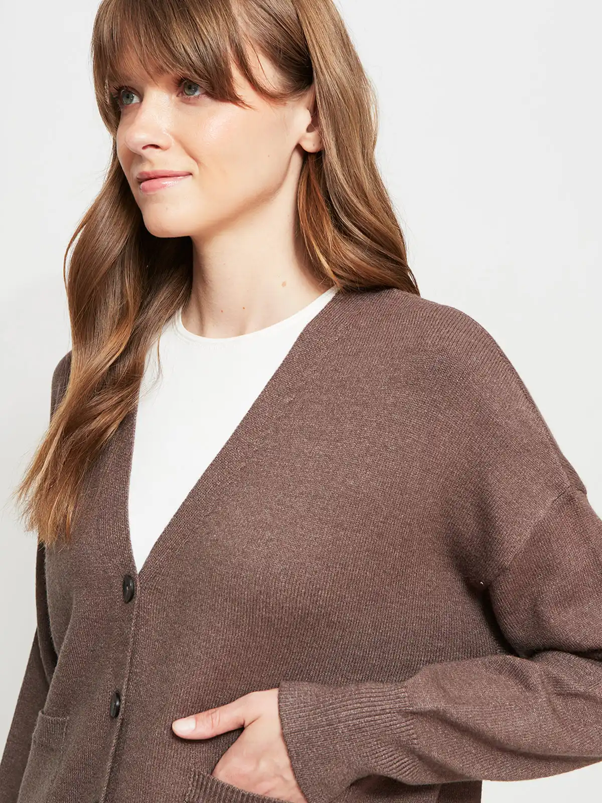 CARDIGAN MUJER REGATTA ESPALDA EN V - 3